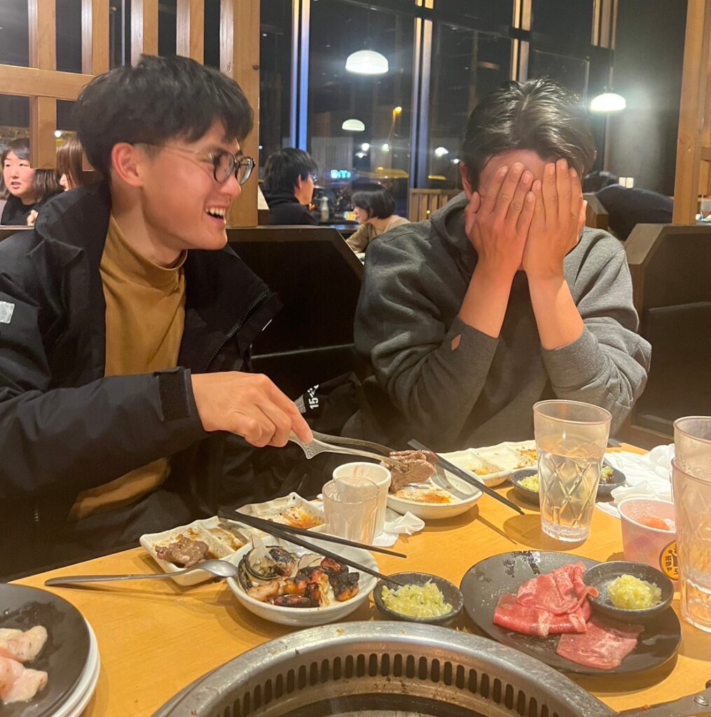 左：並木　右：奥野